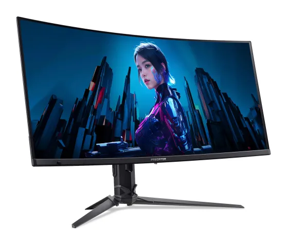 Acer Predator X34X5bmiiphuzx moniteur OLED UWQHD de 34 pouces avec courbure panoramique 1800R