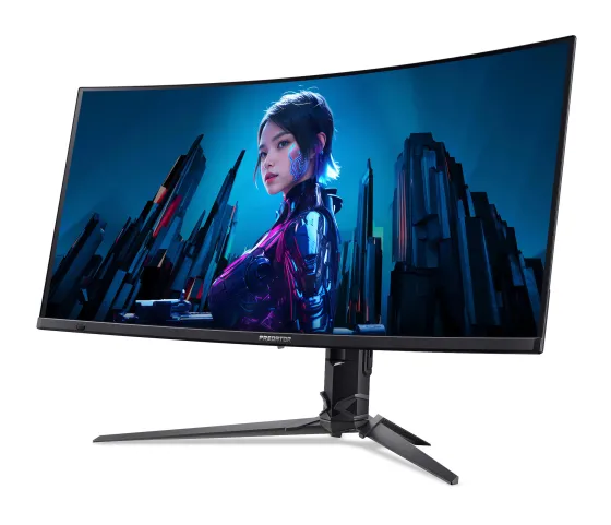 Acer Predator X34X5bmiiphuzx moniteur OLED UWQHD de 34 pouces avec courbure panoramique 1800R