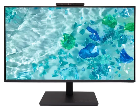 Acer Vero B277D6bmiprczx moniteur Full HD 27 pouces avec webcam 5 MP, IR et microphone inclus