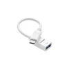 Adaptateur celexon USB-C vers USB-A M/F, blanc