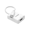 Adaptateur celexon USB-C vers HDMI M/F, blanc