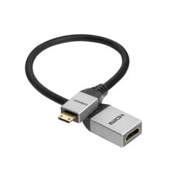 Adaptateur Mini HDMI vers HDMI-A Femelle celexon PRO avec Ethernet 2.0a/b 4K, 0,25 m
