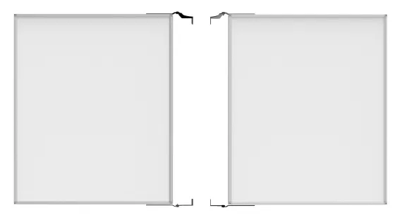 Ailes latérales tableau blanc celexon Expert pour écrans interactifs 75"