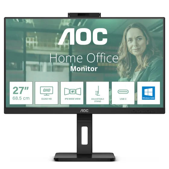 AOC Q27P3CW Moniteur professionnel haute performance 27" QHD