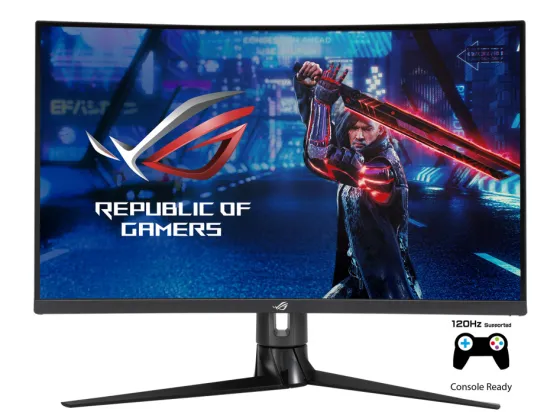 Asus ROG Strix XG32VC 32" VA Moniteur, 2560 x 1440 QHD / WQHD, 144Hz, 1ms