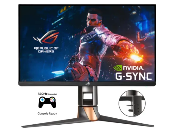 Asus ROG Swift 360Hz PG259QNR 25" IPS Moniteur, 1920 x 1080 Full HD, 360Hz, 1ms