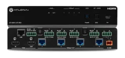 Atlona AT-HDR-CAT-4ED Répéteur HDMI vers HDBaseT à quatre sorties et longue portée pour la 4K HDR