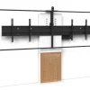 AXEOS STILIX WIDE - Système double écran (DB) sol/mur pour 2x 40 à 50" écrans