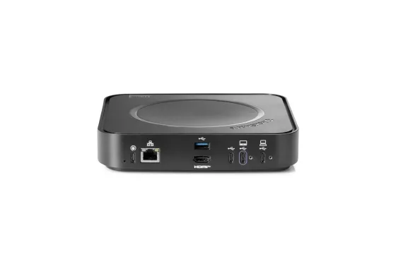 Barco Hub Pro Système de visioconférence modulaire ClickShare pour réunions hybrides avec deux boutons ClickShare et DisplayPort™ USB-C