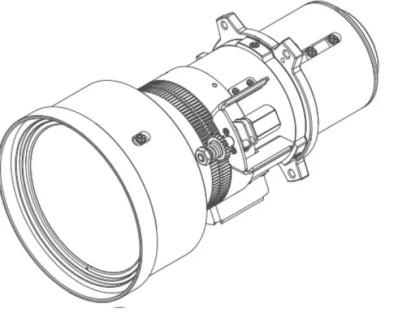 Barco Objectif G (1,22-1,53 : 1) Objectif standard pour G60-W10, G60-W7, G60-W8