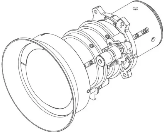 Barco R9801840 Objectif G (0,75 - 0,95 : 1) à courte focale pour G50-W6, G50-W7, G50-W8, G60-W7, G62-W11, G62-W14, G62-W9