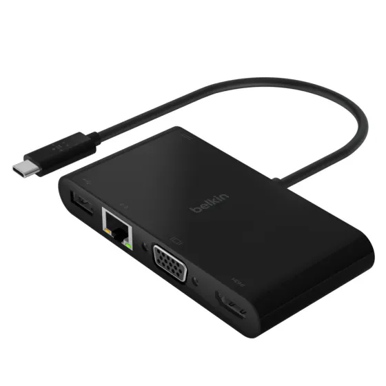Belkin Adaptateur multimédia et de charge USB-C (100 W)