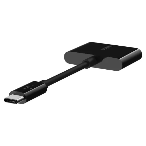 Belkin RockStar adaptateur audio jack 3,5 mm et adaptateur de charge USB-C