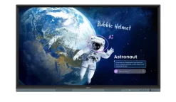 BenQ Écran interactif RM8605 4K de 86 pouces destiné à l'enseignement moderne, certifié Google EDLA