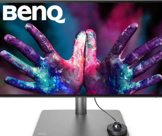 BenQ PD2725U 27" IPS Moniteur, 3840 x 2160 4K UHD, 60Hz, 5ms