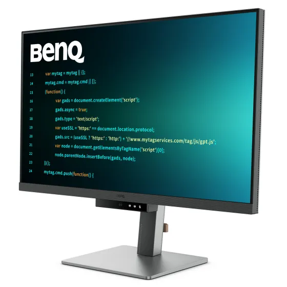 BenQ RD320U moniteur de programmation 4K 32 pouces avec rétroéclairage pour les développeurs professionnels