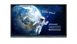 BenQ RM6505 Écran interactif 4K de 65 pouces destiné à l'enseignement moderne, certifié Google EDLA