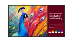 BenQ SH7504 Panneau de signalisation professionnel certifié Pantone de 75 pouces pour des présentations professionnelles
