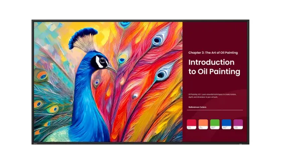 BenQ SH7504 Panneau de signalisation professionnel certifié Pantone de 75 pouces pour des présentations professionnelles