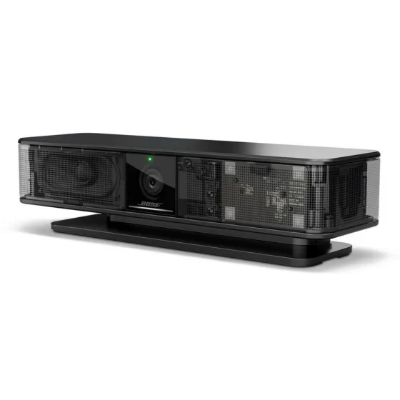 Bose Professional VB-S - Tout-en-un USB 4K- Caméra de conférence, 3840 x 2160 4K UHD, 8 MP, 30 fps, 123°, noir