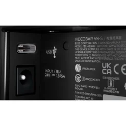 Bose Professional VB-S - Tout-en-un USB 4K- Caméra de conférence, 3840 x 2160 4K UHD, 8 MP, 30 fps, 123°, noir