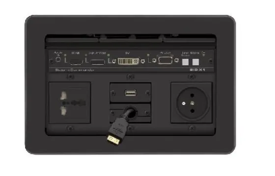 Boîtier de table Kramer TBUS-10XL(BA)