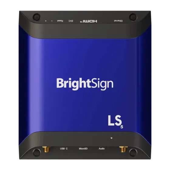BrightSign LS425 Lecteur d'affichage dynamique