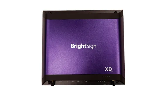 BrightSign XD1036 Lecteur numérique doté d'interfaces USB et d'une résolution 4K pour une interaction multimédia