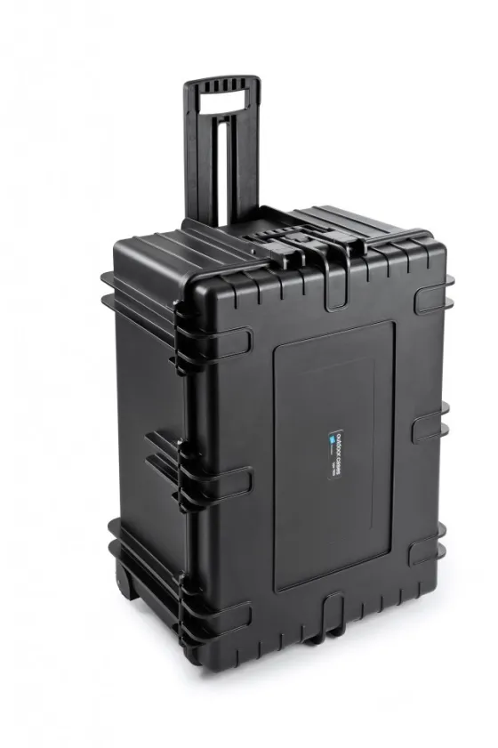 B&W Valise rigide Typ 7800 avec bloc de mousse, noir