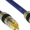 Câble Audio RCA (Cinch) InLine, Mâle-Mâle, Version "Premium", 7m