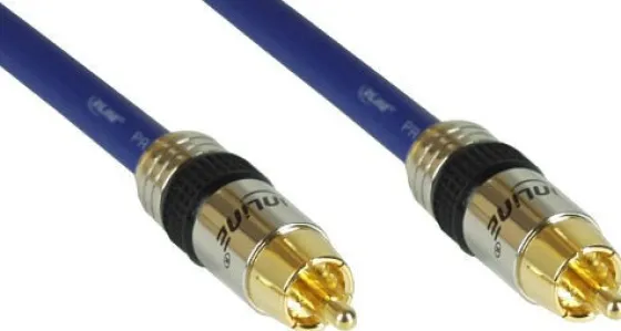 Câble Audio RCA (Cinch) InLine, Mâle-Mâle, Version "Premium", 2m