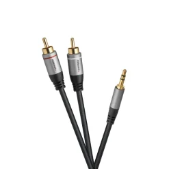 Câble audio 2x RCA vers stéréo jack 3,5mm celexon PRO 7,5 m