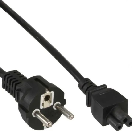 Câble d'alimentation InLine pour Notebook, connecteur 3 broches, noir, 5m