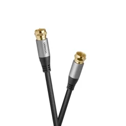Câble d'antenne satellite fiche F celexon PRO, 1 m