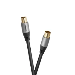 Câble d'antenne TV coaxial celexon PRO, 10 m
