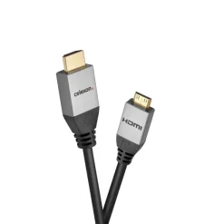 Câble HDMI vers Mini HDMI avec Ethernet 2.0a/b 4K celexon PRO 2 m