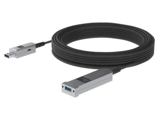 Câble Optique Actif USB 3 Huddly, mâle/femelle - 5m