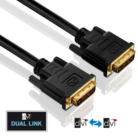 Câble PureLink DVI - Dual Link - Noir - 10m