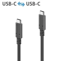 Câble Purelink USB-C 3.2 avec E-Marker 0,5m, noir