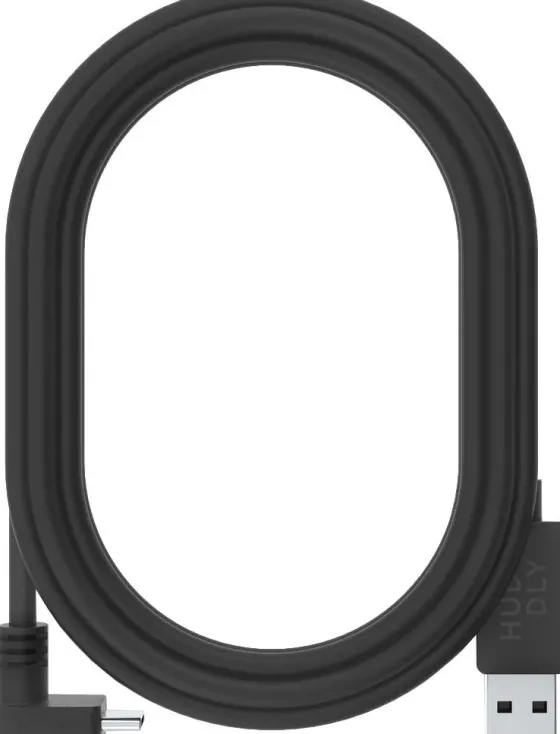 Câble USB 3 Huddly Type C vers A, coudé - 2m
