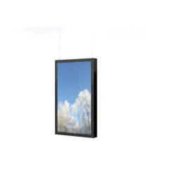 Coffre plafond HI-ND pour vitrine - 75" (portrait), noir