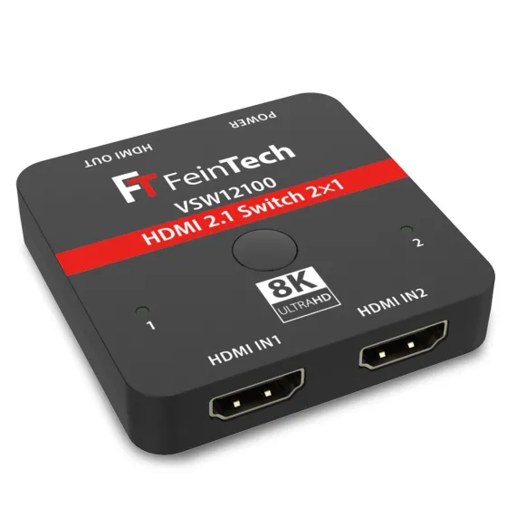 Commutateur HDMI 2.1 FeinTech VSW12100 2x1