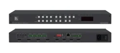 Commutateur matriciel 4x4 Kramer VS-44UHDA pour 4K60 4:2:0 HDMI avec entrée et sortie audio