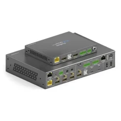 Commutateur Purelink KVM USB-C 18Gbps avec Dante et Multiview, 4K (60Hz 4:4:4) via USBC / HDMI+USB