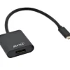 Convertisseur InLine USB type-C mâle vers DisplayPort femelle (ancien DP), 4K2K, 0,2 m, noir