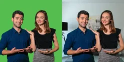 Écran à fond vert celexon mobile Chroma Key Green 150 x 180 cm