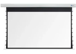 Écran de projection motorisé tensionné DELUXX Cinéma 203 x 114 cm, 92''- 4K Pro Fibre MWHT
