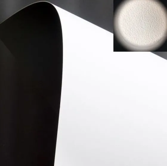 Écran de projection motorisé tensionné DELUXX Cinéma 203 x 114 cm, 92''- 4K Pro Fibre MWHT