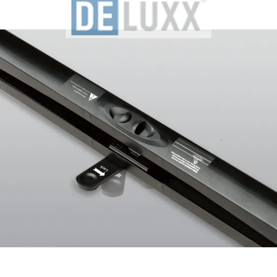 Écran de projection pour table DELUXX Expert Portable Blanc Mat Polaro 122 x 92