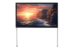 Écran de projection sur cadre celexon Mobil Expert 406 x 228 cm, projection de face